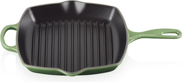 Le Creuset Grillpfanne Signature Ø 26cm, quadratisch (Bratpfanne, Grillpfanne, Emaille, Gusseisen, 26 x 4.50 cm)