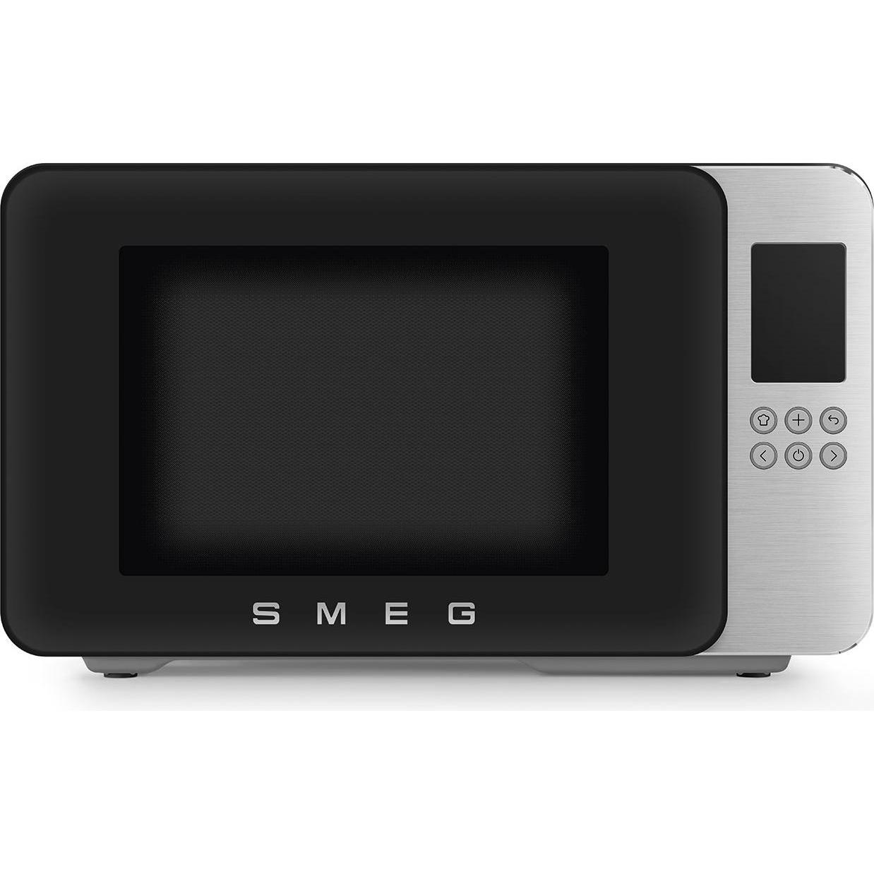 Smeg Mikrowelle m. Grill MOC01BLMEU, Forno a microonde, Nero