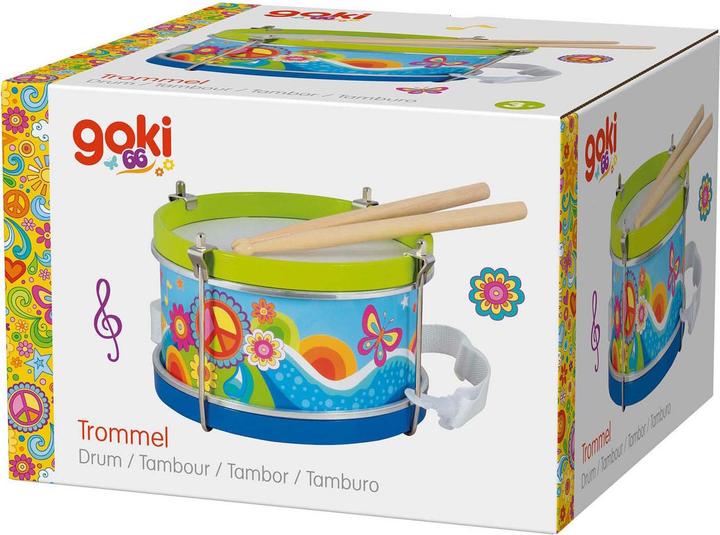 Actual product image Goki Trommel Blumenwiese, goki66 (German)