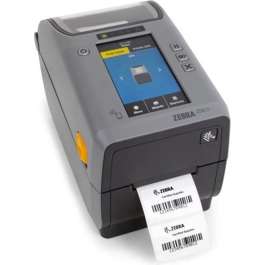 Zebra ZD611 TT PRNT (74M) COLOR TOUCH (300 dpi), Etikettendrucker, Schwarz