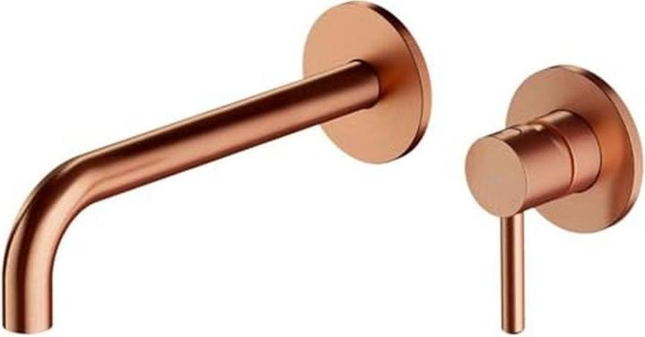 Omnires Y Unterputz-Waschtischarmatur, Kupfer gebürstet