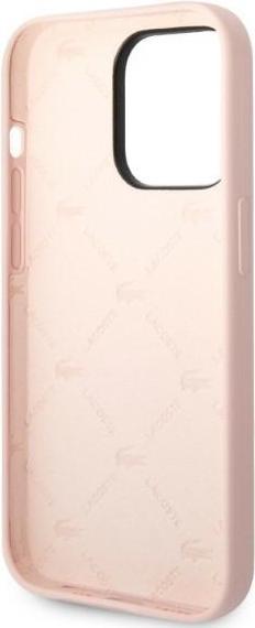 Image du produit Lacoste LCHCP14XSI iPhone 14 Pro Max 6,7" jasnoróżowy/rose pâle étui rigide en silicone (Apple iPhone 14 Pro Max)