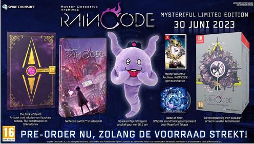 Image du produit Nintendo Master Detective Archives: Rain Code Mysteriful Limited Edition (Switch, DE, IT, FR)