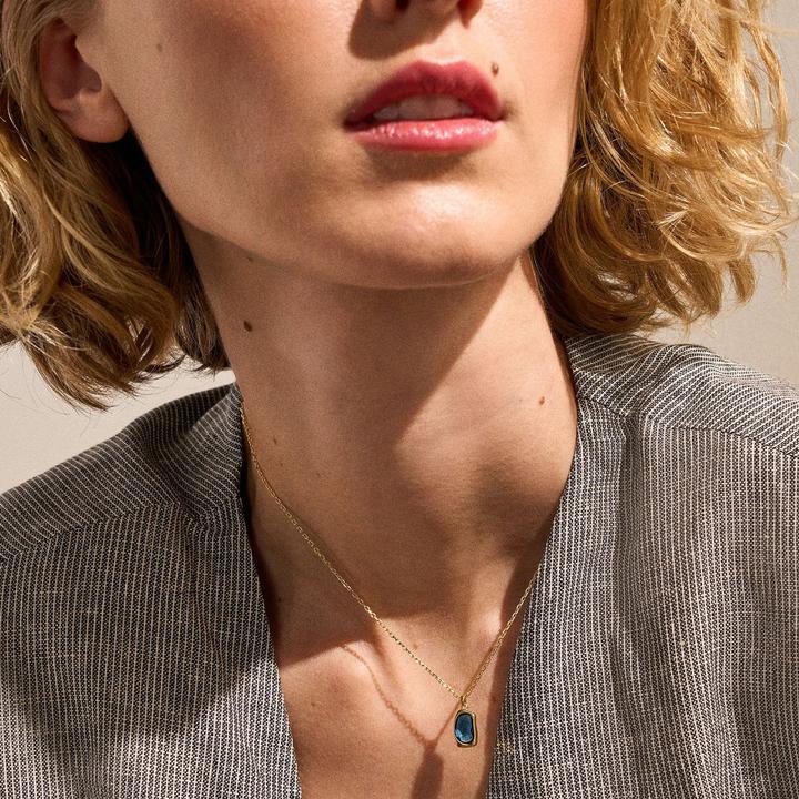 Produktbild Skagen Sofie Sea Glass Halskette (Edelstahl, 41 cm)