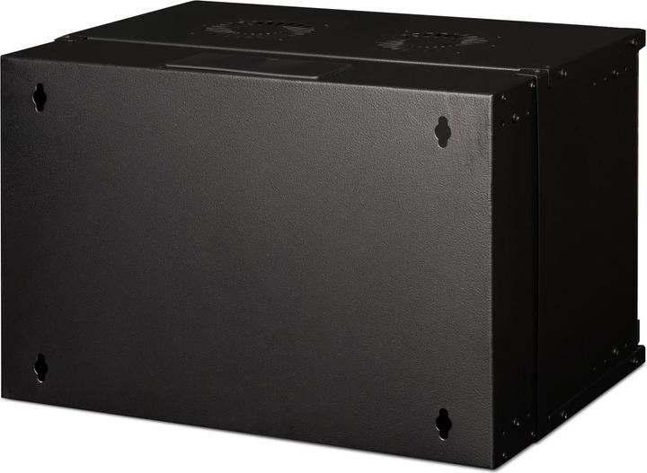 Produktbild Digitus 19" 7HE Wandgehäuse, SOHO PRO 370 x 540 x 400 mm, schwarz (7 HE, 19 Zoll Rack)