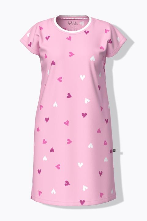 Produktbild Ulla Popken Bigshirts, 2er-Pack, Karo/Herzen, Rundhals, Halbarm (46, 48)