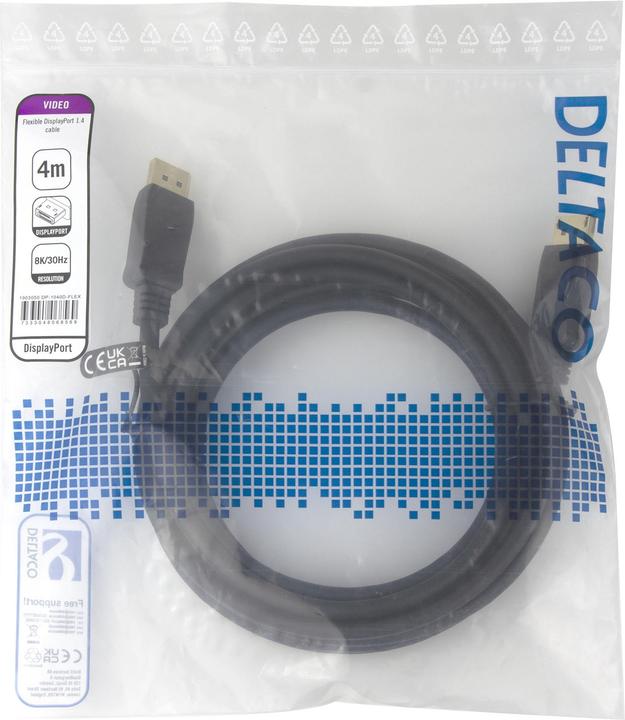 Image du produit Deltaco DP-1040D-FLEX (4 m)