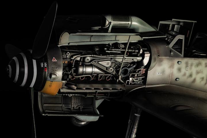 Actual product image Airfix Messerschmitt Bf109G-5/G-6