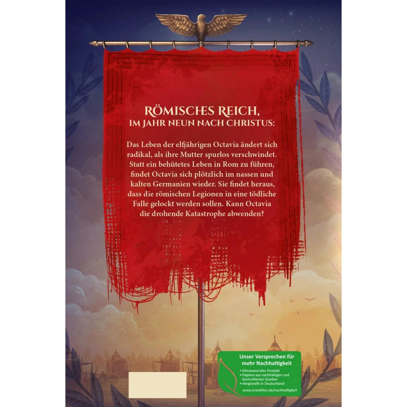 Thumbnail - Octavia, Tochter Roms – Gefahr in Germanien (Octavia, Tochter Roms 1), Kinderbücher von Tobias Goldfarb