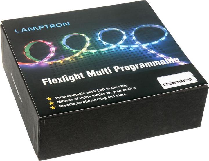 Image du produit Lamptron FlexLight Multi Programmable RGB LEDs, télécommande infrarouge - 8,5m