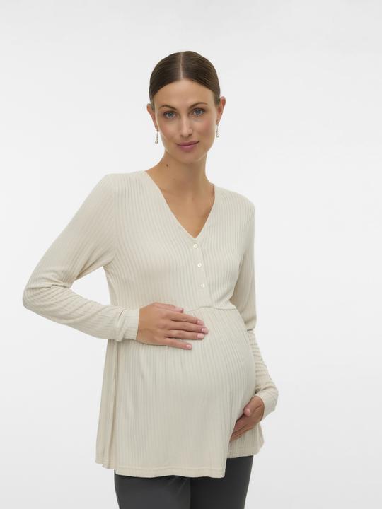 Immagine prodotto Mamalicious Normal geschnitten V-Ausschnitt Top Top (M)