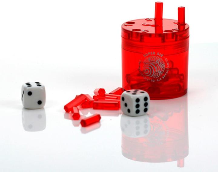 Immagine prodotto Piatnik Super Sei rosso (Francese, Italiano, Tedesco, 2 - 6 Giocatori)