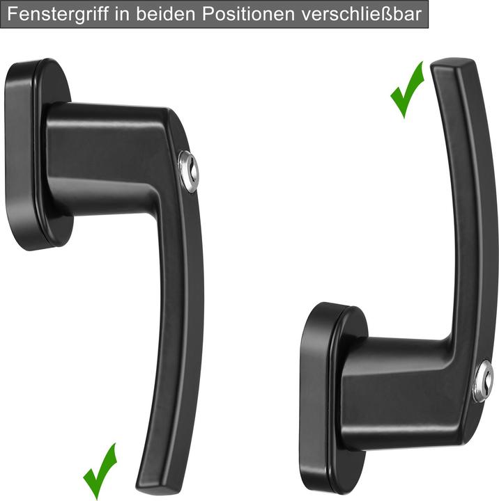 Actual product image Monzana Window handles