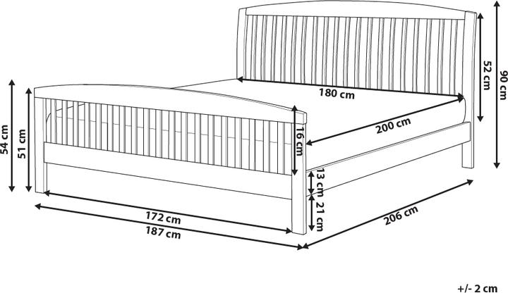 Actual product image Beliani Castres (180 x 200 cm)