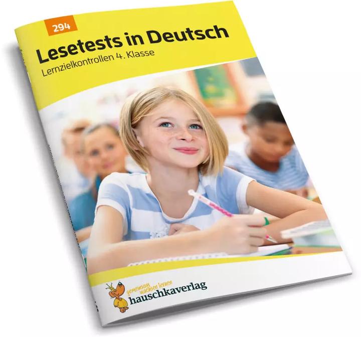 Produktbild Lesetests in Deutsch - Lernzielkontrollen 4. Klasse (Deutsch, Gerhard Widmann, 2023)