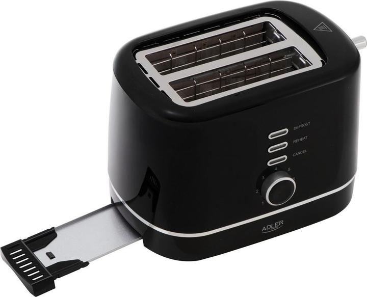 Produktbild Adler Toster z rusztem AD 3224b czarny