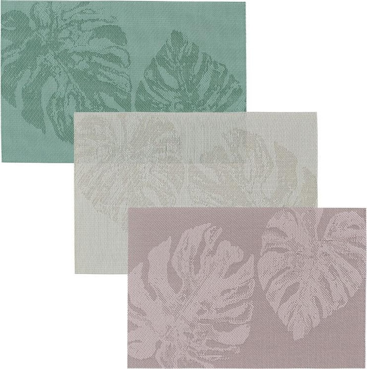 Produktbild Zeller Present Platzset "Monstera Blatt", Kunststoff, grün (1 x, 45 x 30 cm)