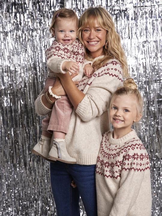 Produktbild Envie de Fraise Weihnachts-Pullover Kinder Jacquardstrick-Capsule (110)