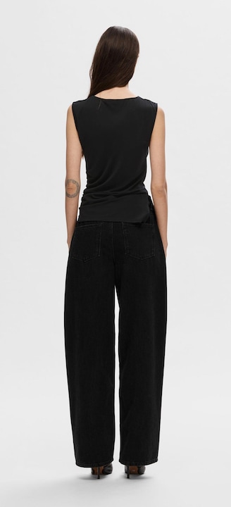 Image du produit Selected Femme Haut froncé sans manches (L)