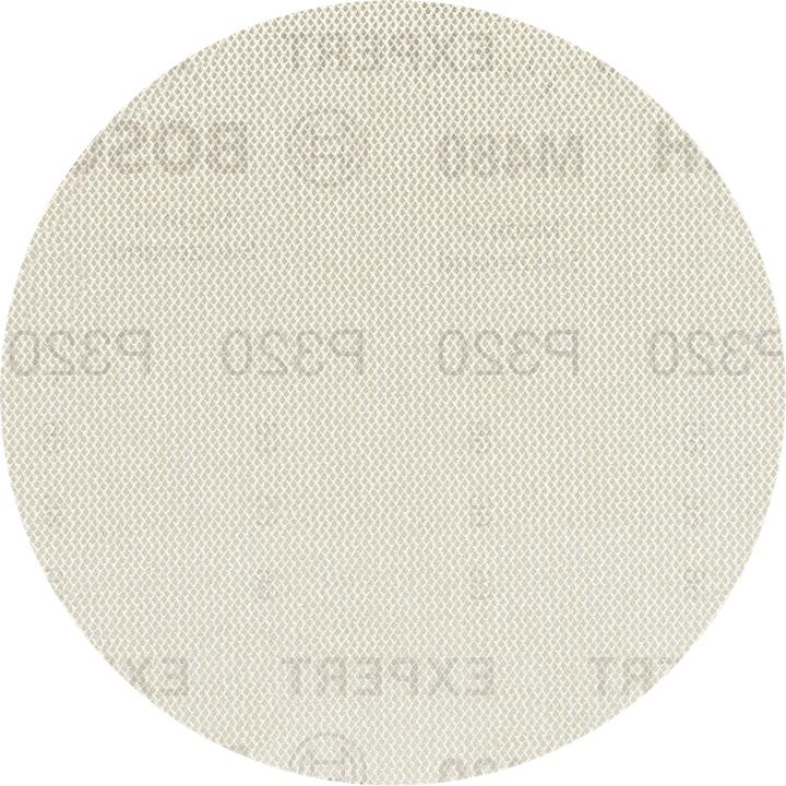Actual product image Bosch Professional Zubehör EXPERT M480 Sanding net for random orbital sander, 150 mm, G 320, 5 pieces (P320)
