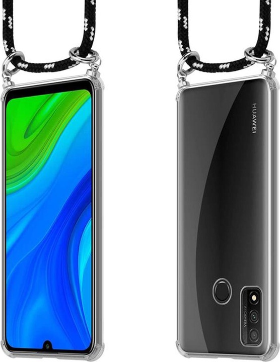 Produktbild Cadorabo TPU Handy Kette SILBER Cover