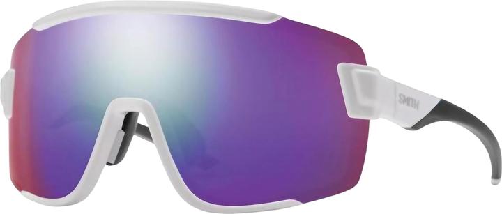 Blanc, violet miroir