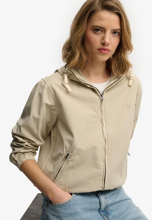 Produktbild Superdry Damen Kapuzenjacke aus gewaschenem Twill (S)
