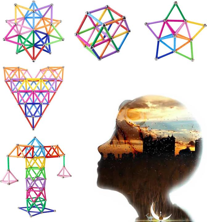 Image du produit Veatree Magnetische Bausteine-Set