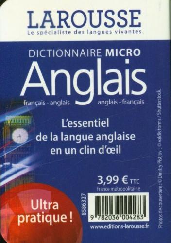Produktbild Dictionnaire micro anglais : français-anglais, anglais-français (Collectif, Französisch)