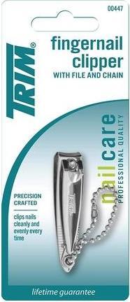 Actual product image Trim Nail Clipper with File and Chain
