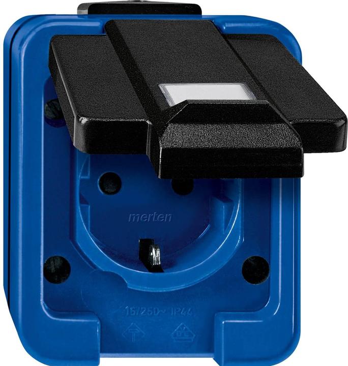 Produktbild Merten 279091 Steckdose Schwarz
