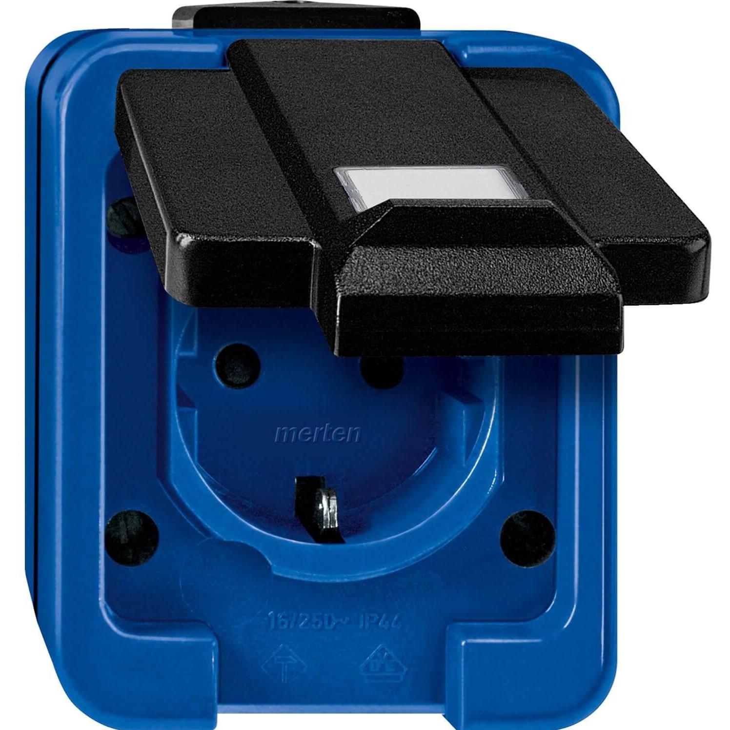 Merten, Steckdose, 279091 Steckdose Schwarz
