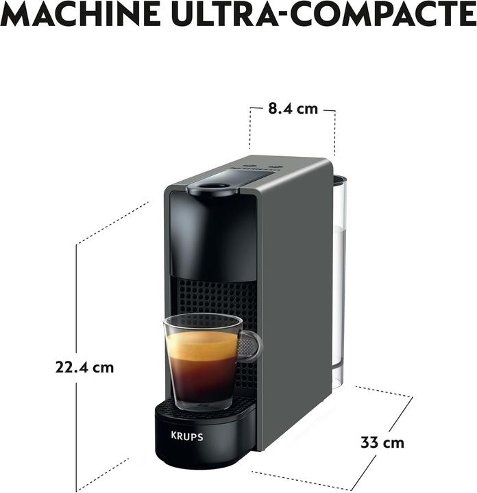 Produktbild Krups Nespresso Essenza Mini Intensiv Kaffeemaschine