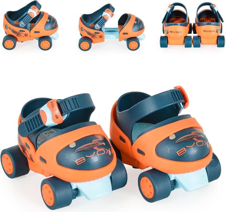 Byox Rollschuhe Scooper Skates Bremse (22, 23, 24, 25, 26, 27, 28, 29, 30)