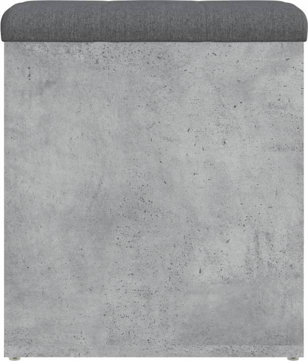 Immagine prodotto VidaXL Panca con contenitore in cemento grigio 42x42x45 cm (42 cm)