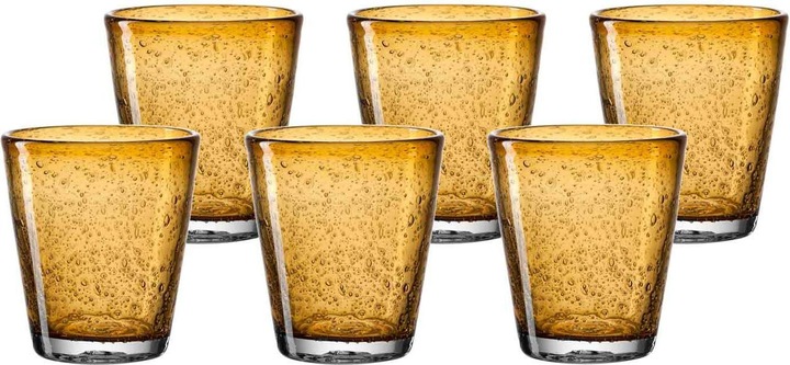 Immagine prodotto Leonardo Bicchiere da bere Burano ambra (0.33 l, 6 x)