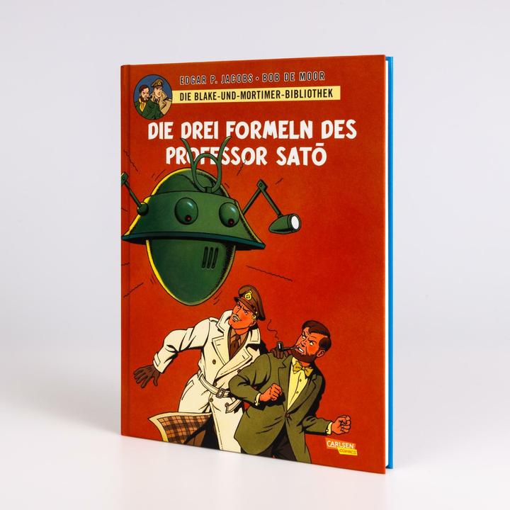 Productafbeelding Blake und Mortimer Bibliothek 8: Die drei Formeln des Professor Sato (Duits, Bob de Moor, Edgar-Pierre Jacobs, Michael Hein, 2025)