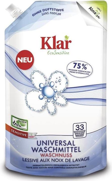 Produktbild Klar Bio-Waschnuss (33 Waschgänge, Flüssigwaschmittel)