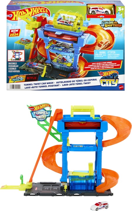 Image du produit Hot Wheels City ECL Tunnel Twist Car Wash