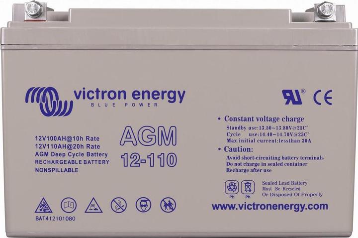 Actual product image Victron Energy Battery AGM (12 V, 110 Ah)