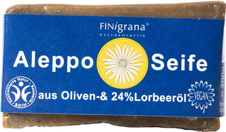 Produktbild FINigrana Aleppo (Hartseife, 180 g)