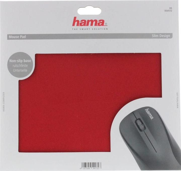 Actual product image Hama Mouse Pad, Red