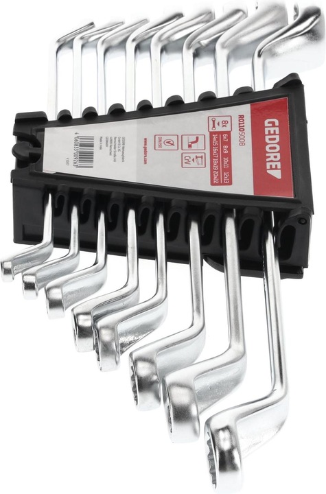 Actual product image Gedore Red red R01105008 Double-ended ring spanner set SW6-22 mm 8 pieces (22 mm, 6 mm, 14 mm, 18 mm, 16 mm, 10 mm, 8 mm, 13 mm, 20 mm, 21 mm, 7 mm, 19 mm, 15 mm, 12 mm, 11 mm, 17 mm, 9 mm)