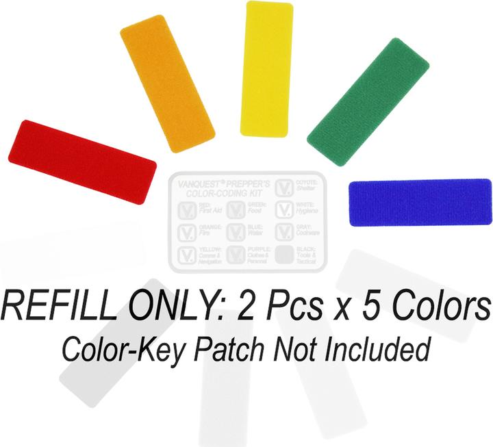 Image du produit Vanquest Kit De Codage Couleur Prepper'S