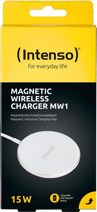Produktbild Intenso Magnetic Wireless Charger MW1 weiss (15 W)