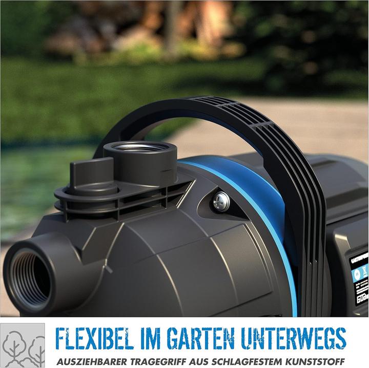 Produktbild Güde Gartenpumpe » GP 6035 « Thermoschutz, schlagfestes Gehäuse, 600 W (Gartenpumpe)