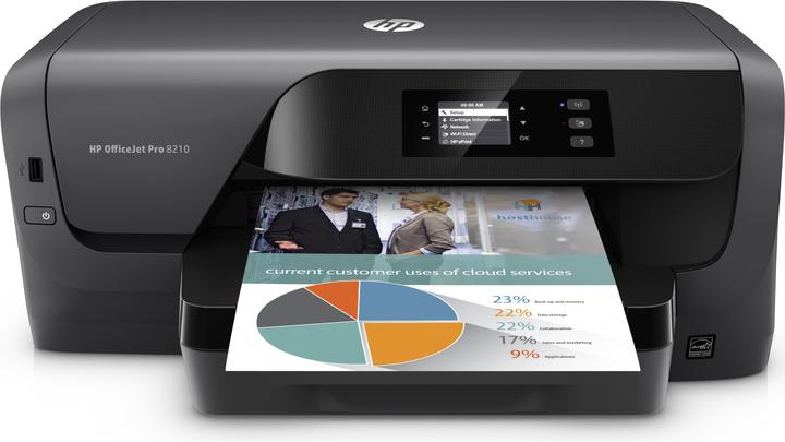 Actual product image HP OfficeJet Pro 8210 (Ink, Colour)