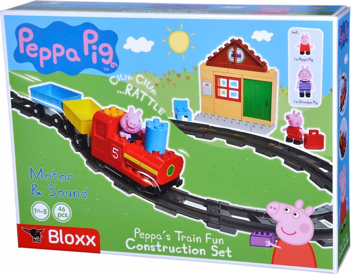 Produktbild BIG Bloxx Peppa Pig Train Set
