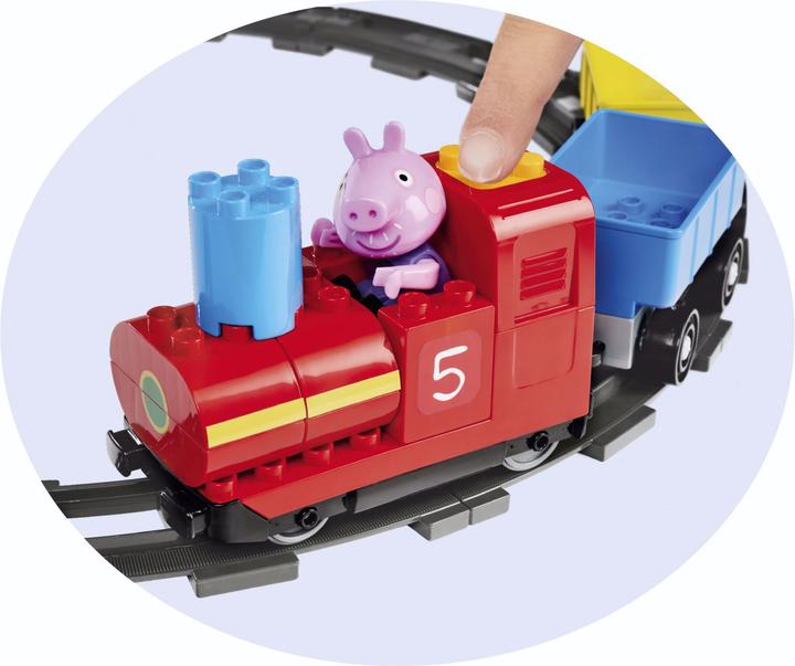 Actual product image BIG Bloxx Peppa Pig Train Set