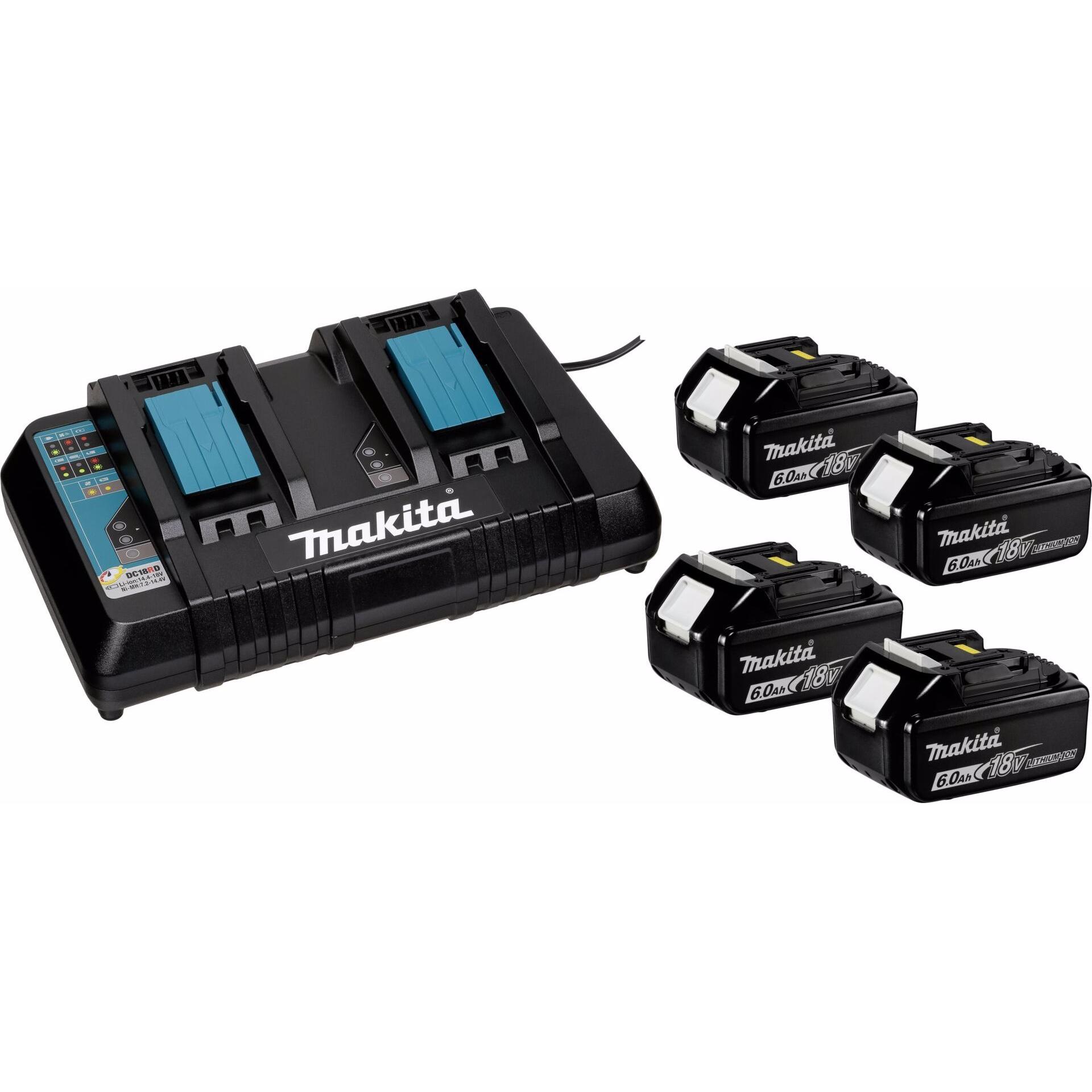 Thumbnail - Makita, Werkzeugakku + Ladegerät, Akku-Power Kit (18 V)